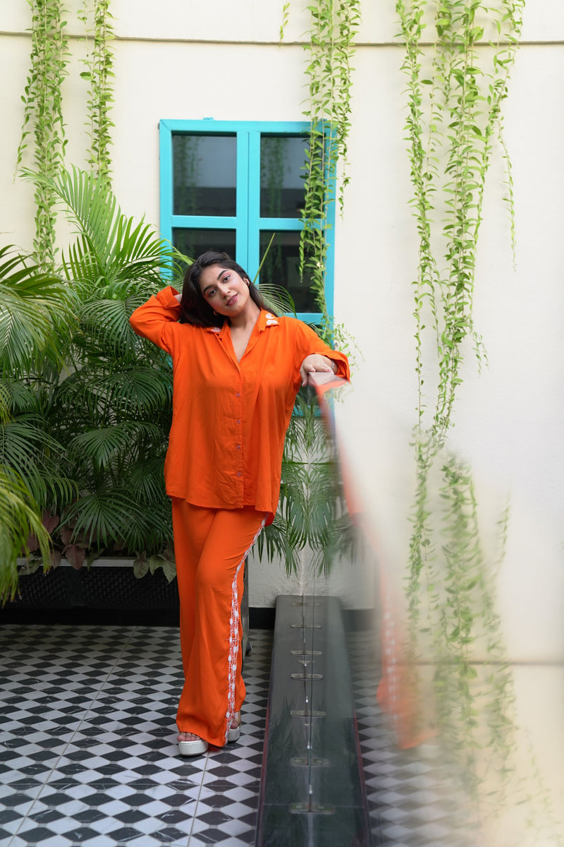 Poppy Orange Co-ord