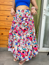 Tropical Maxi Skirt