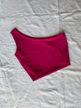 Lover Pink One Shoulder Top