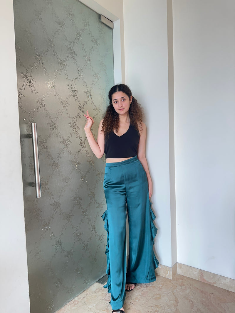 Frilling Green Trousers